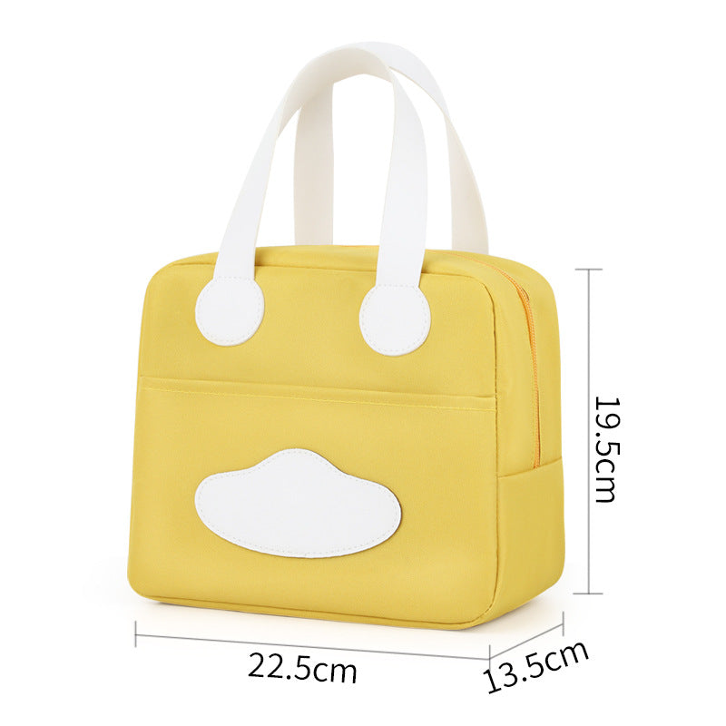 Cute Smiley Tote Bag LoungeYard — product view 6