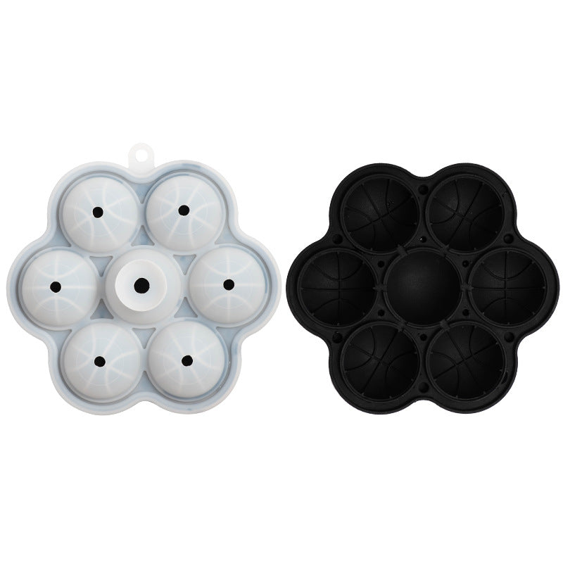 Silicone Ice Cube Tray with Basketball Design LoungeYard — product view 7