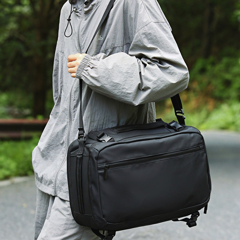 Practical shoulder bag with versatile compartments LoungeYard — product view 1