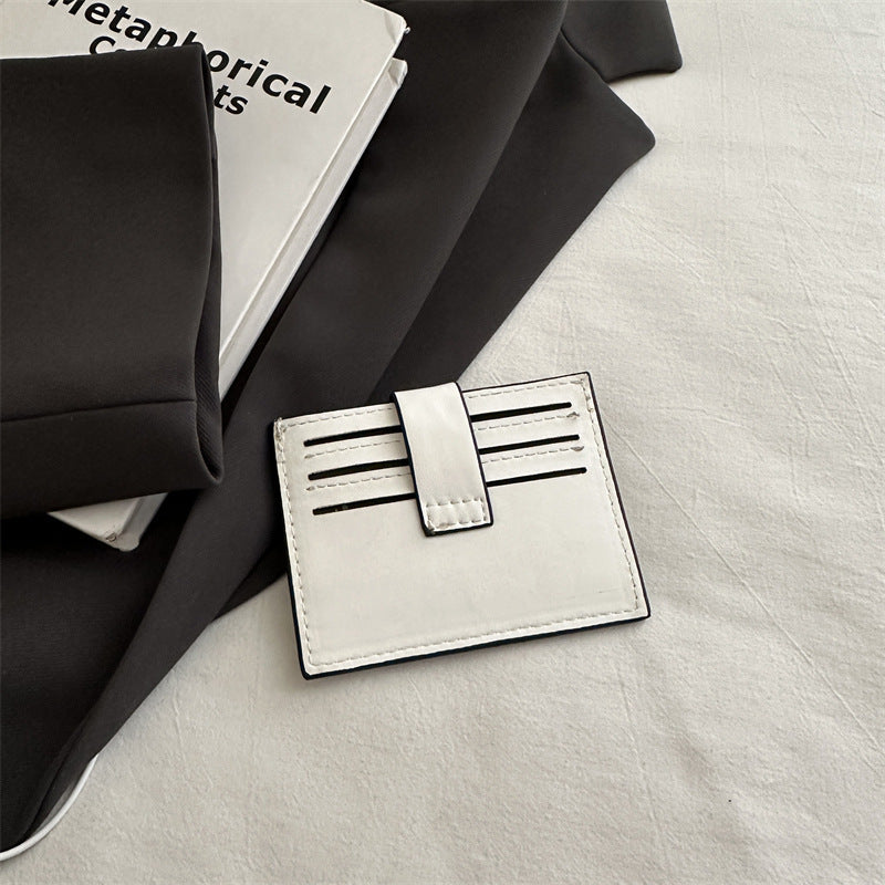 Minimalist Leather Card Holder LoungeYard — product view 6