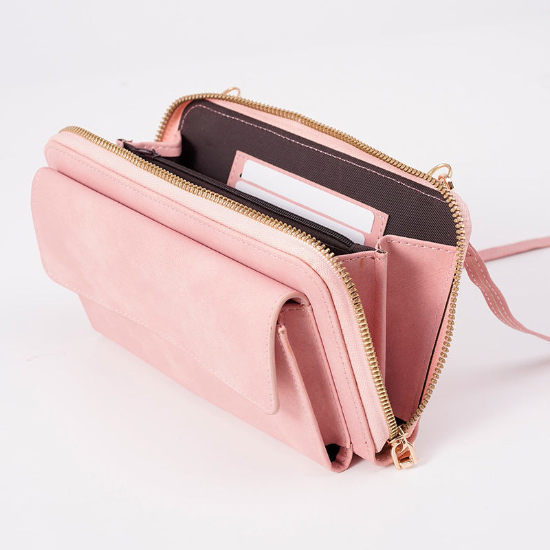 Handbag with multifunctional compartments and removable shoulder strap LoungeYard — product view 3