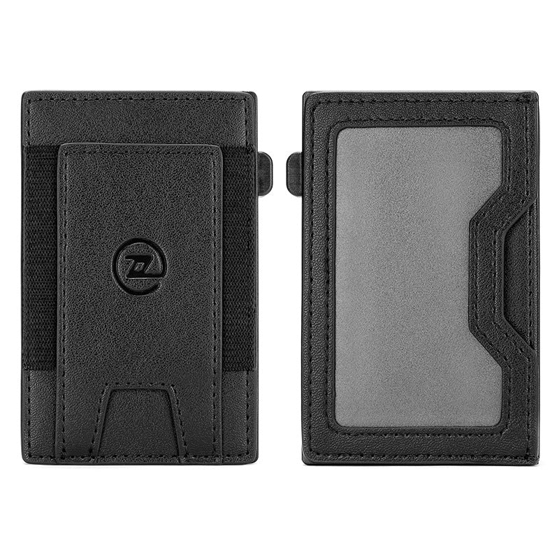 Slim RFID-Blocking Leather Wallet LoungeYard — product view 4
