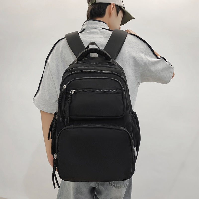 Leisure backpack with multiple compartments and ergonomic carrying system LoungeYard — product view 1