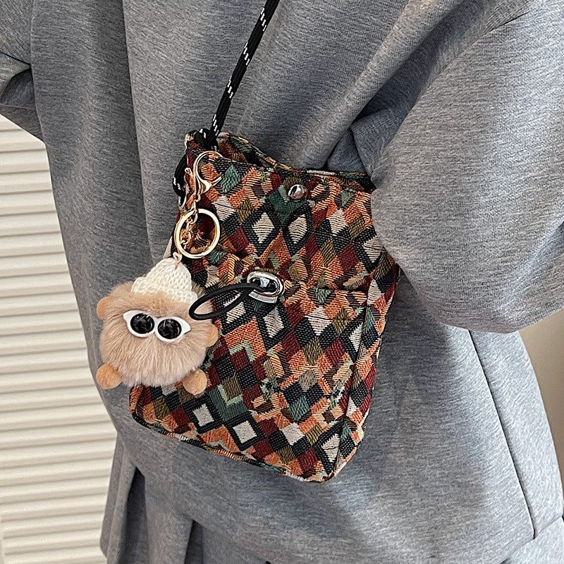 Geometric Pattern Crossbody Bag — product view 4
