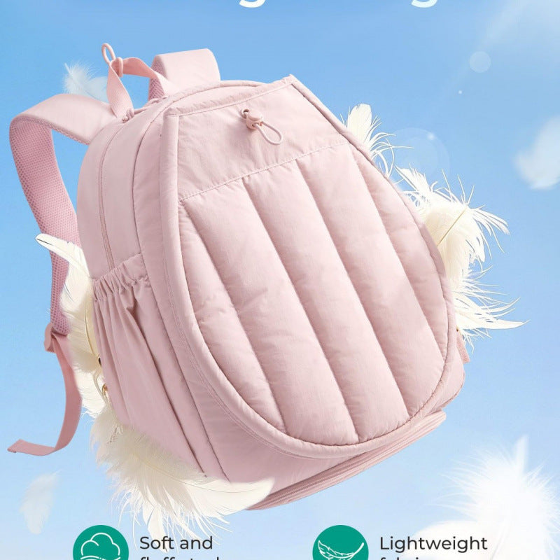 Tennis Racket and Shoe Carrier Backpack LoungeYard — product view 4