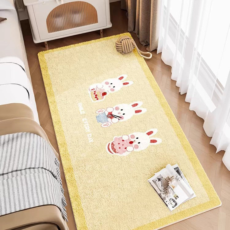 Plush Dotted Area Rug Bowlift — product view 3