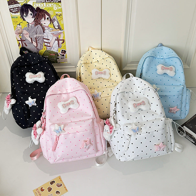 Cute Cartoon-Themed Durable Backpack LoungeYard — product view 4
