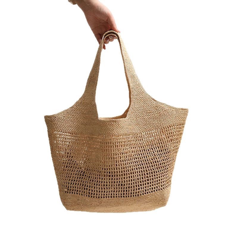 Handcrafted Mesh Tote Bag Made from Sustainable Material LoungeYard — product view 5