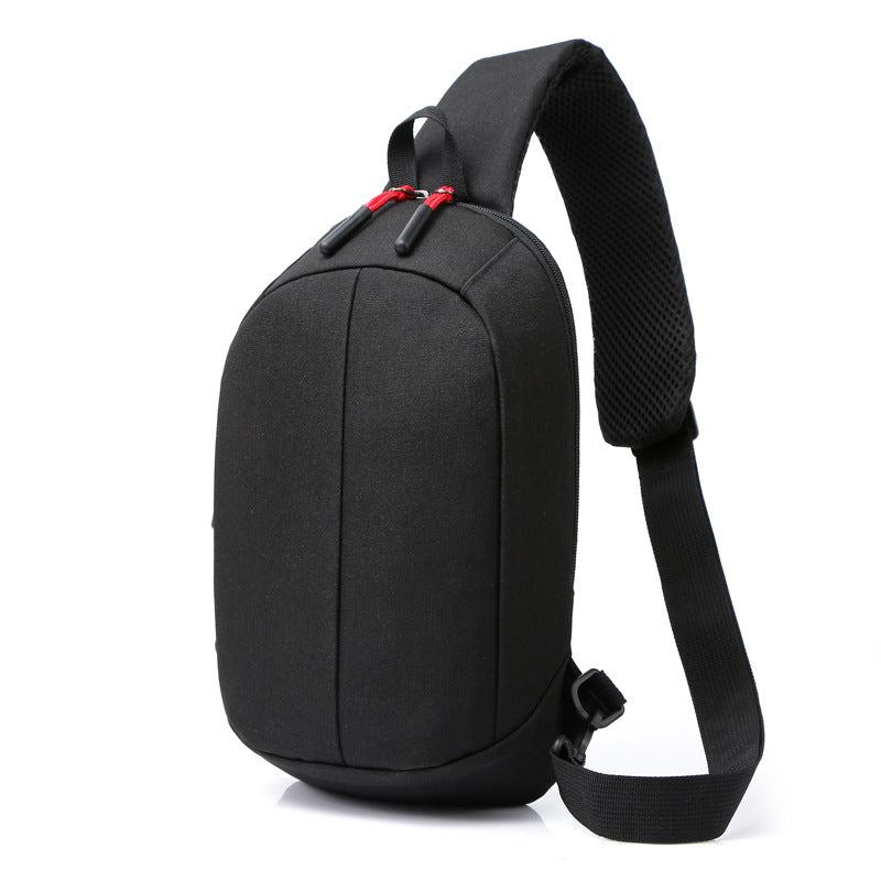 Sling backpack with breathable back and practical compartments LoungeYard — product view 1
