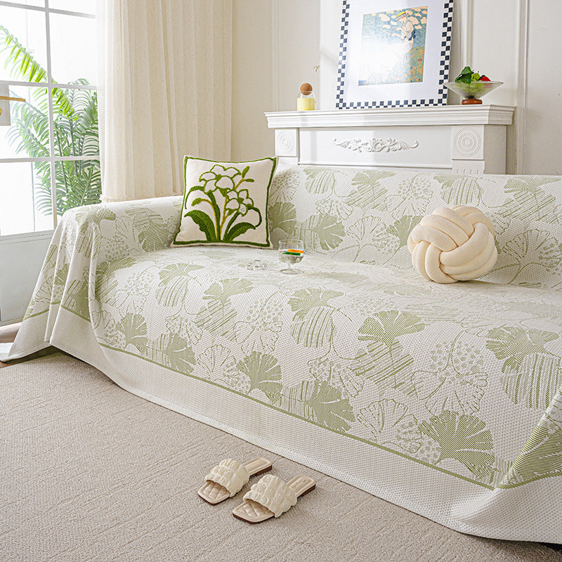 Stylish Cotton Sofa Throw — product view 4