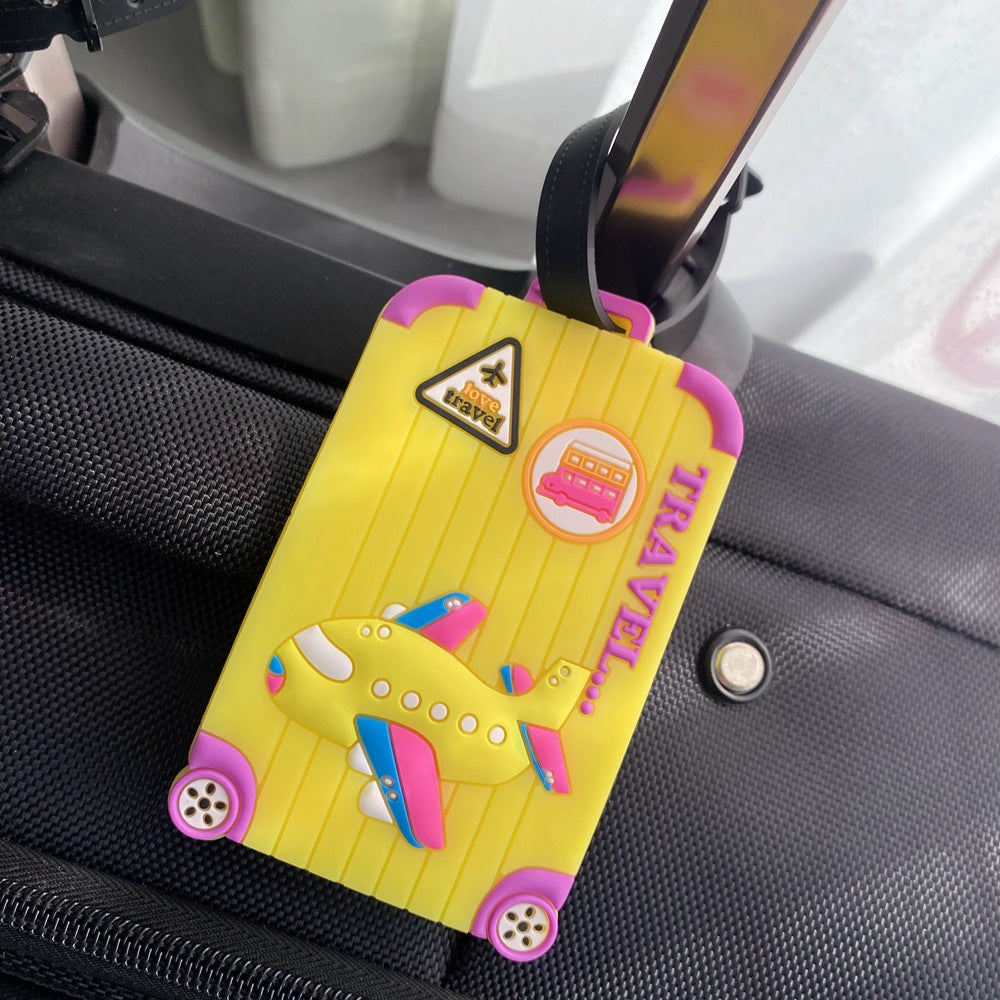 Travel-themed Luggage Tag LoungeYard — product view 7