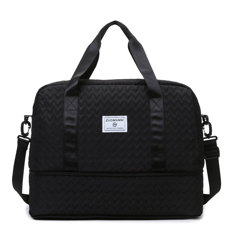 Sporty Tote Bag with Structured Outer Material LoungeYard — product view 6