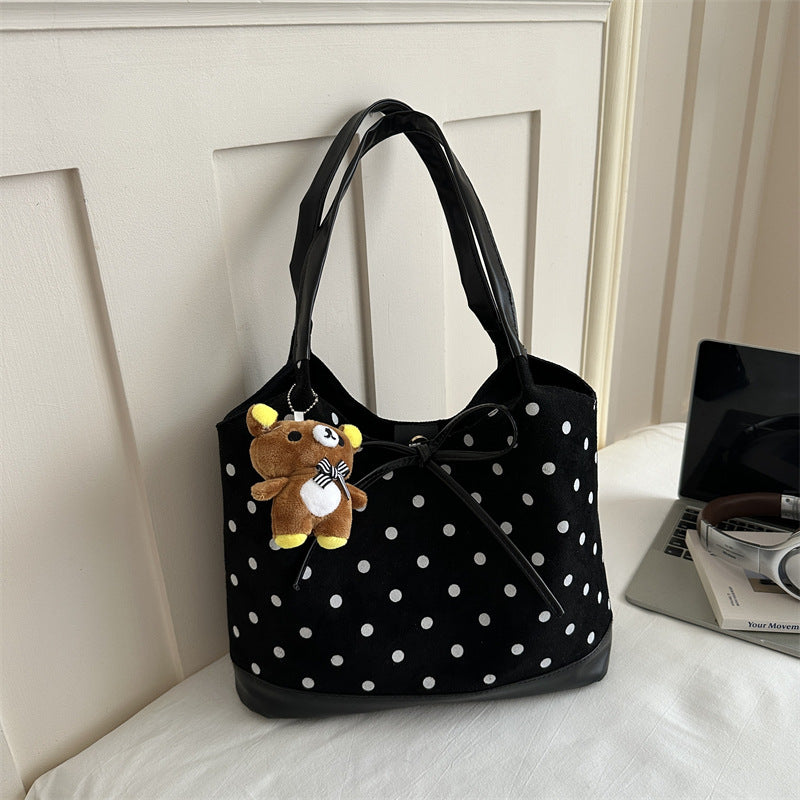 Playful Polka Dot Tote Bag — product view 6