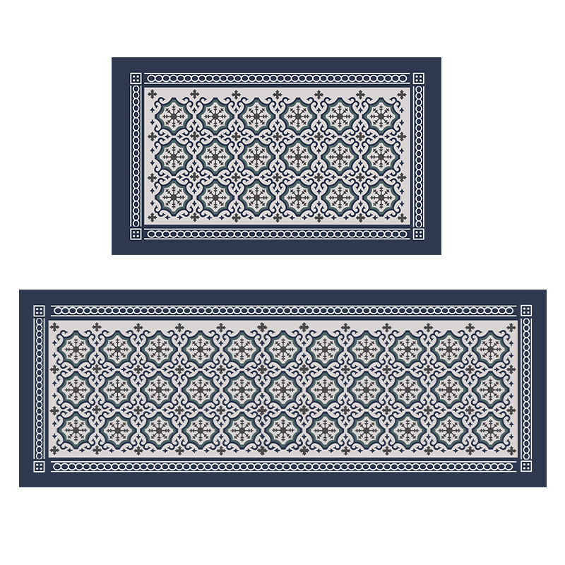 Geometric Patterned Kitchen Mat Set Bowlift — product view 3