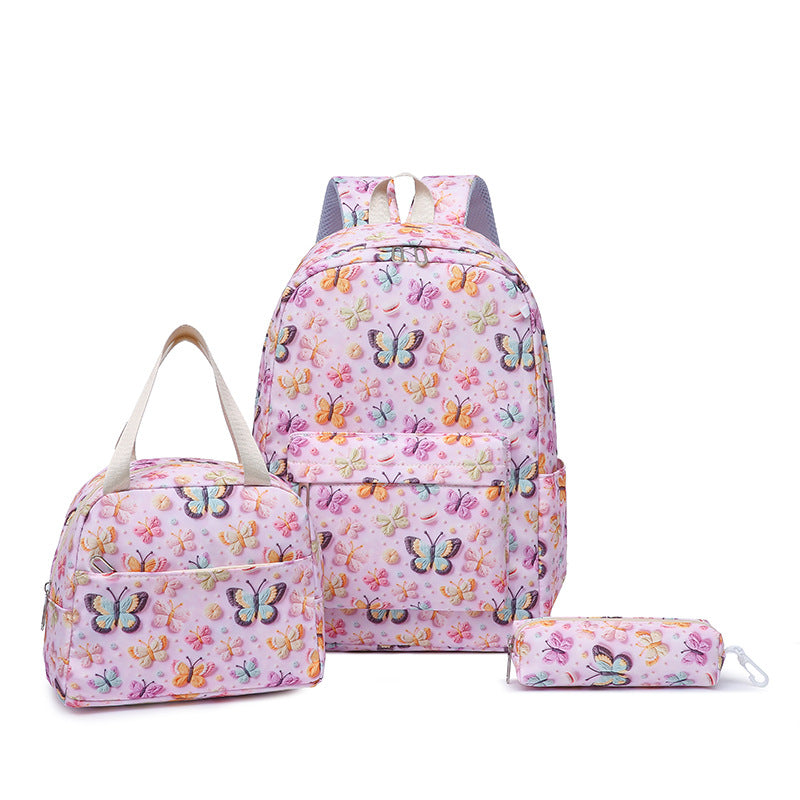 Set consisting of backpack, lunch bag and pencil case LoungeYard — product view 7