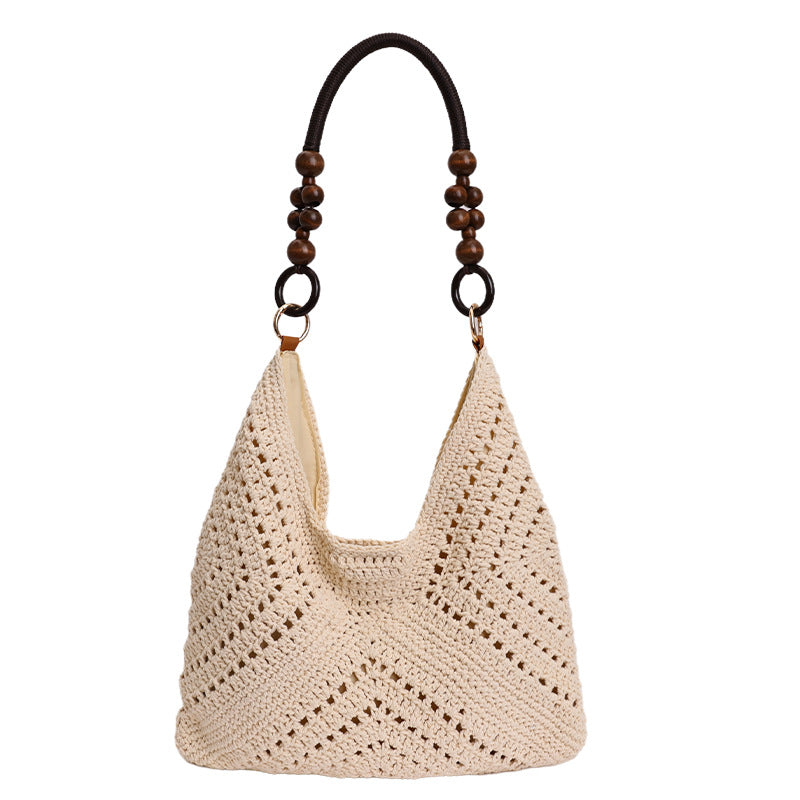 Handmade chunky knit bag LoungeYard — product view 7