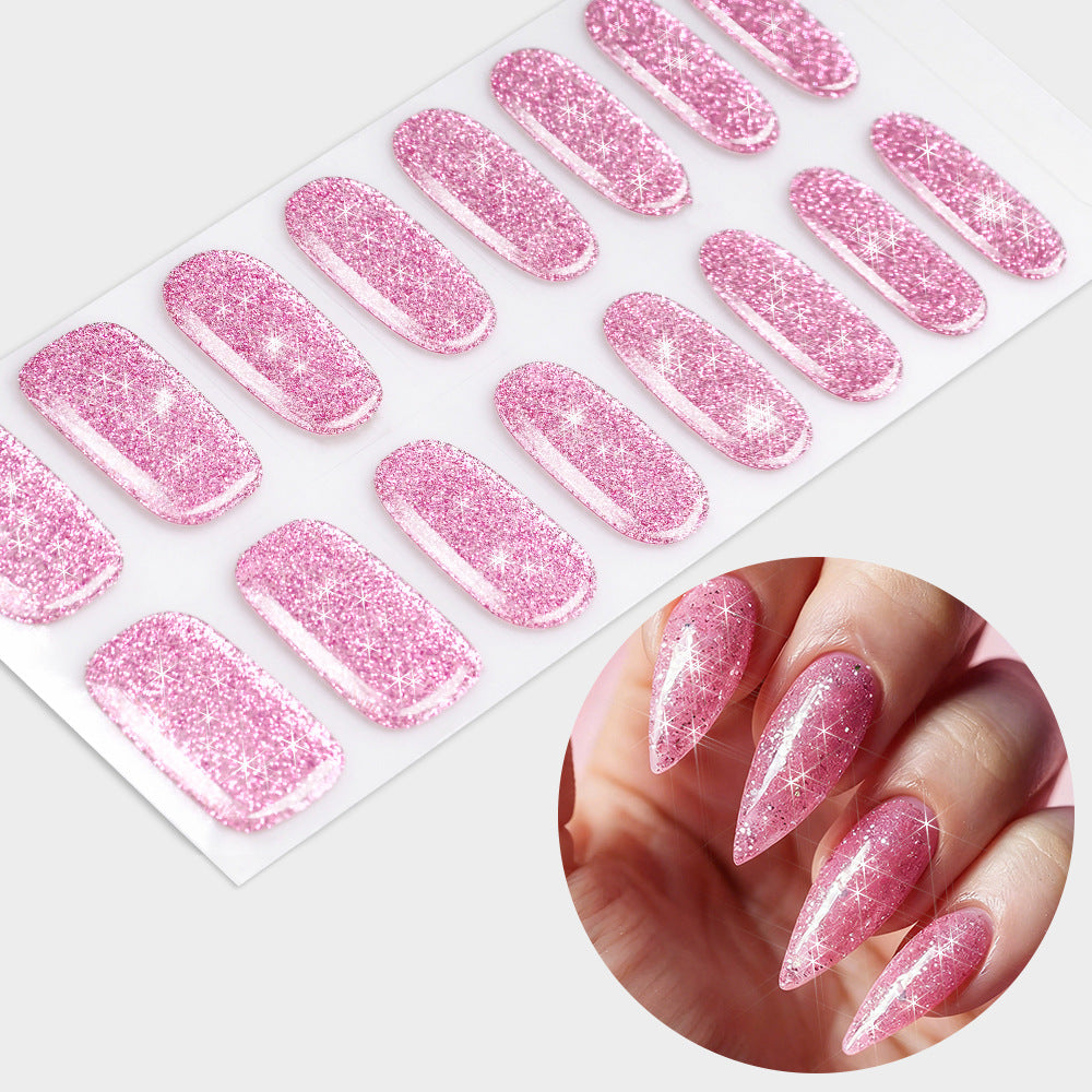 Glittering Gel Nail Wraps — product view 7
