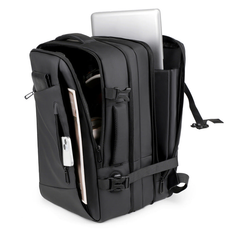Laptop Backpack with Intelligent Storage and Ergonomic Design LoungeYard — product view 3