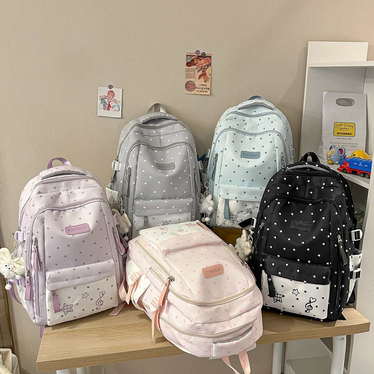 Cute Character-Designed Backpack LoungeYard 1791205606 — product view 4