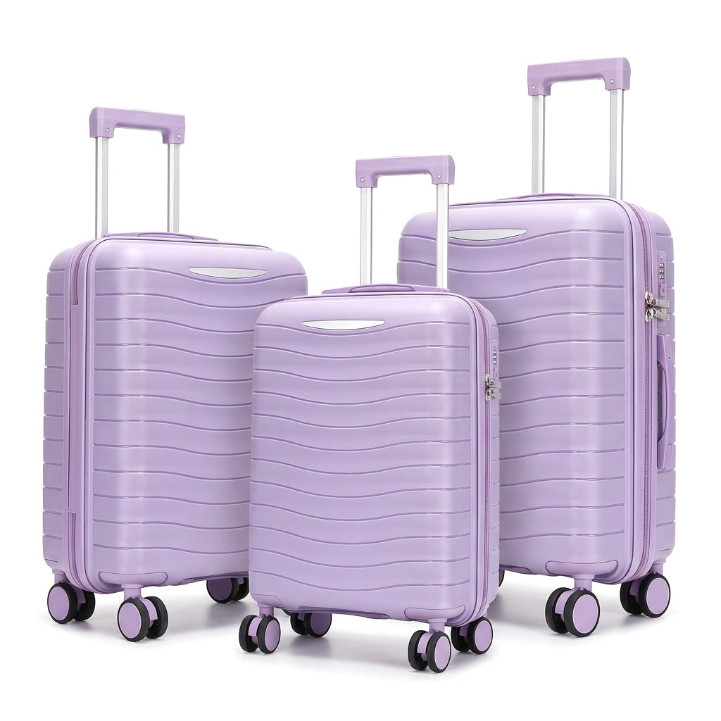 Hard Shell Suitcase Set with Innovative Pocket Organization LoungeYard — product view 7