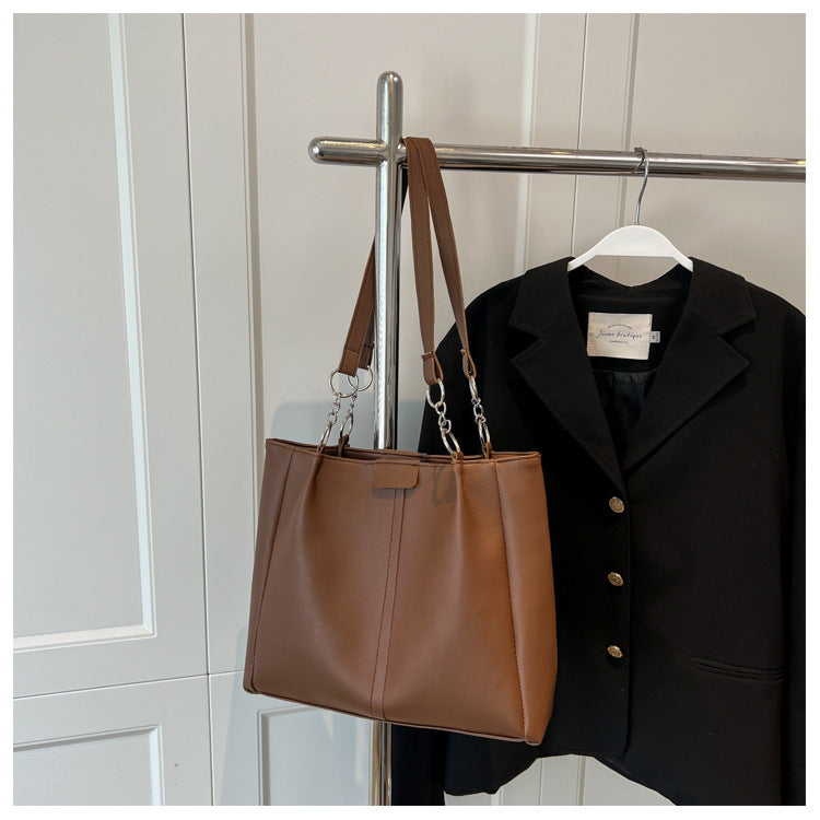 Contemporary Satchel Handbag — product view 3