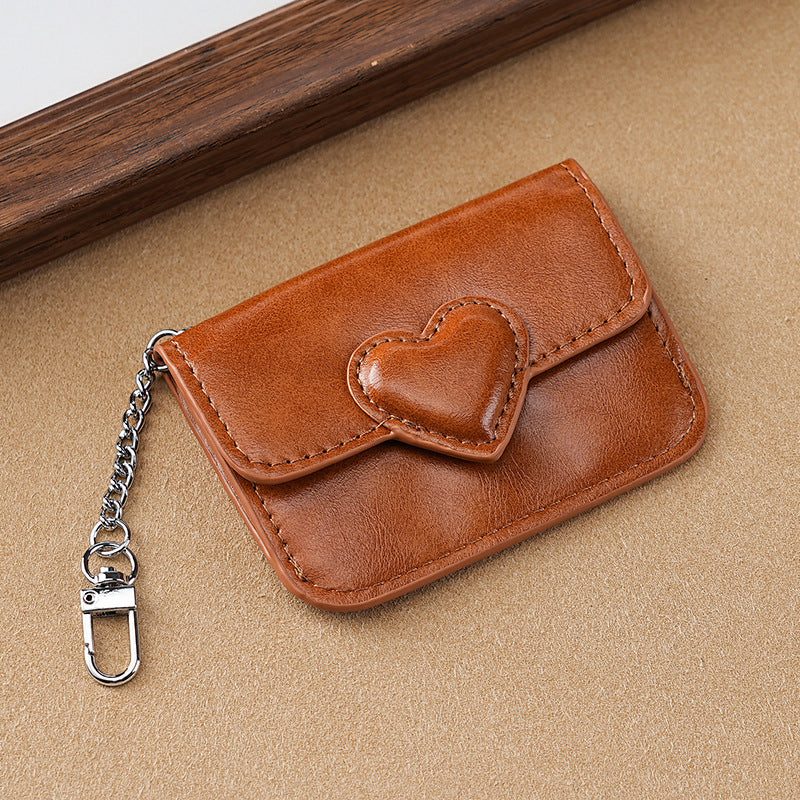 Heart-Embellished Clutch Wallet — product view 2
