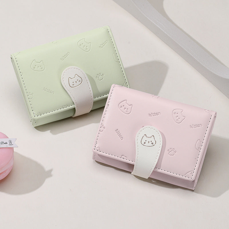 Cute Cat-Themed Card Wallet — product view 6