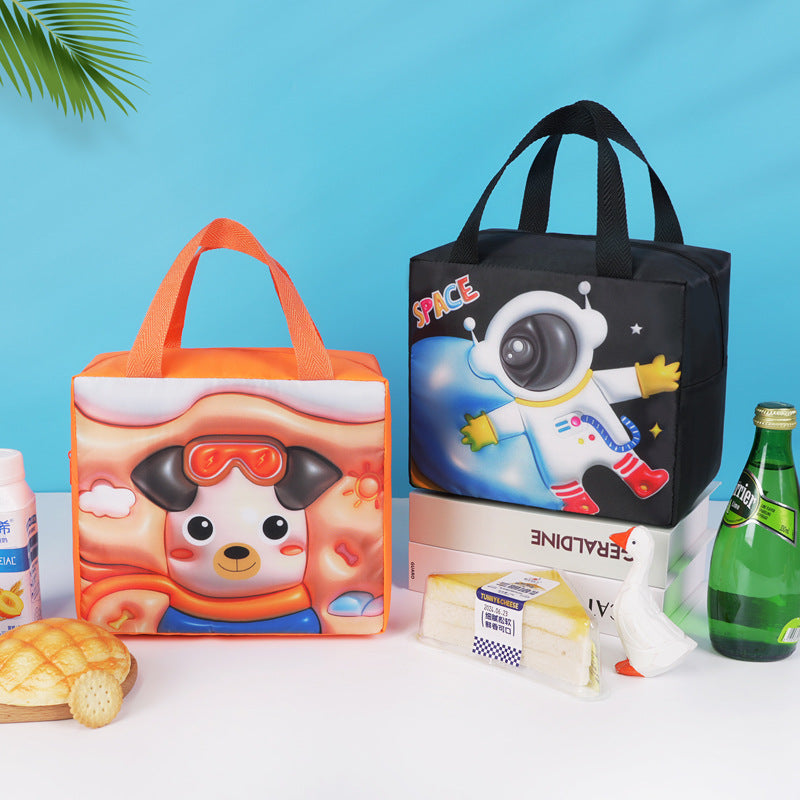 Cooler bag with playful cat design LoungeYard — product view 1