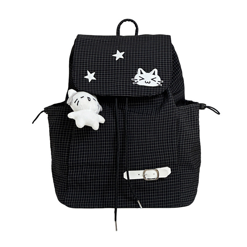 Casual Drawstring Backpack LoungeYard — product view 5