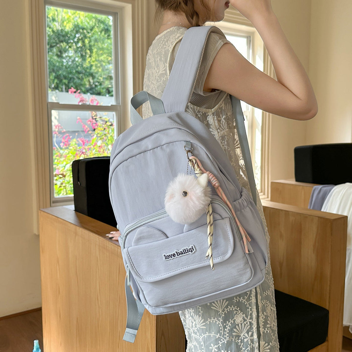 Minimalist Casual Backpack LoungeYard — product view 3