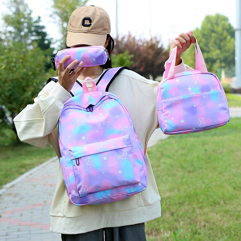 Colorful Multi-Piece Backpack Set LoungeYard — product view 1