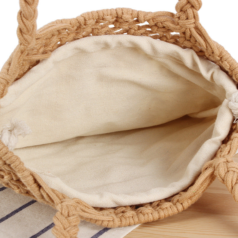 Handmade Macrame Bag LoungeYard — product view 3