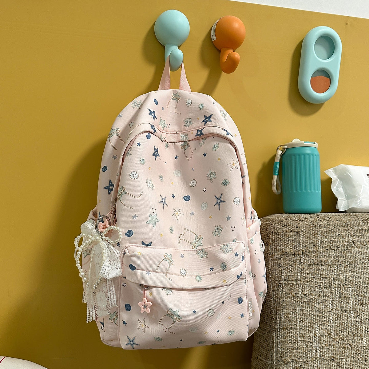 Playful Graphic Design Backpack LoungeYard 1791205673 — product view 7