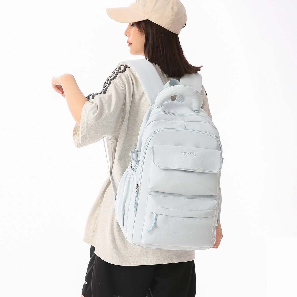 Lightweight Multi-Compartment Backpack LoungeYard — product view 3