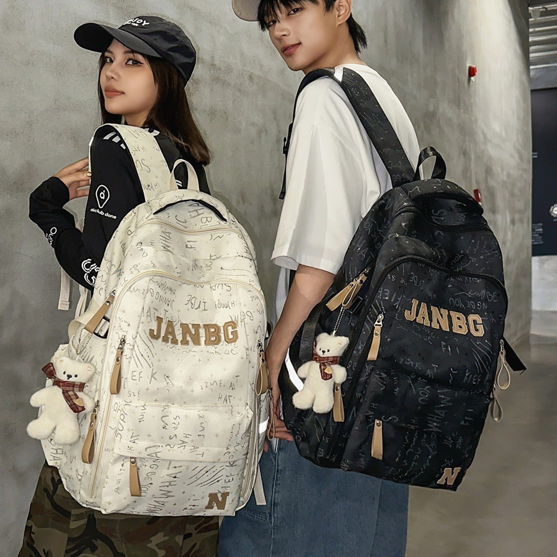 Spacious Multi-Pocket Rucksack LoungeYard — product view 1