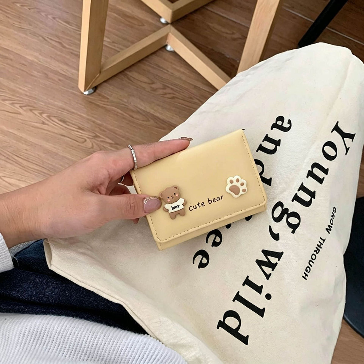 Adorable Bear-Themed Card Holder — product view 2