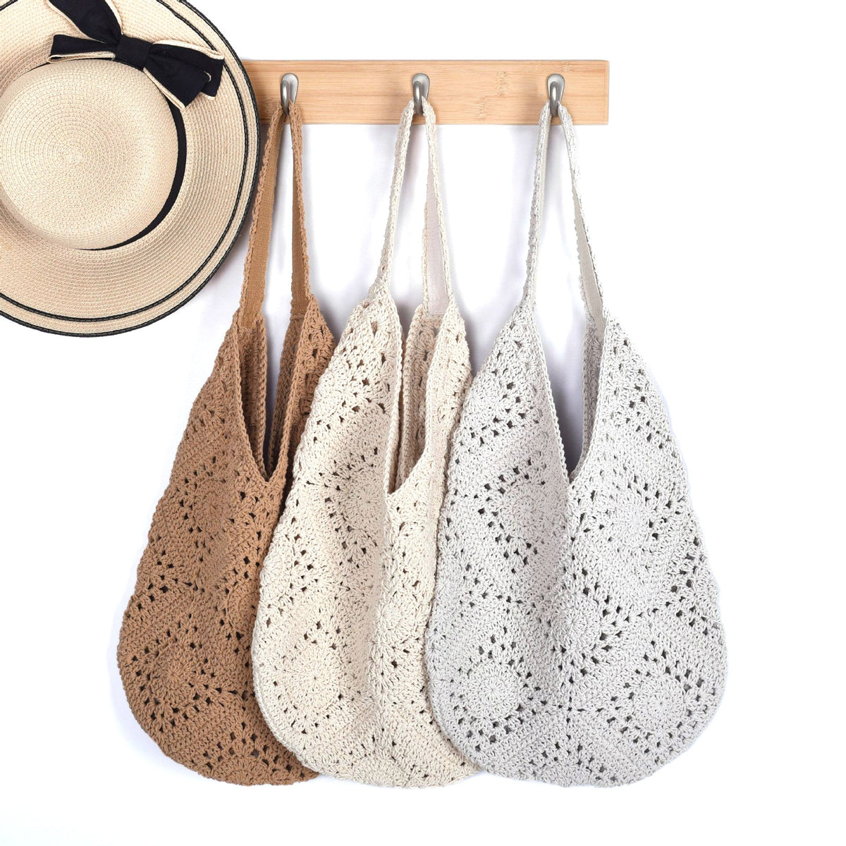 Handcrafted crochet bag LoungeYard — product view 1