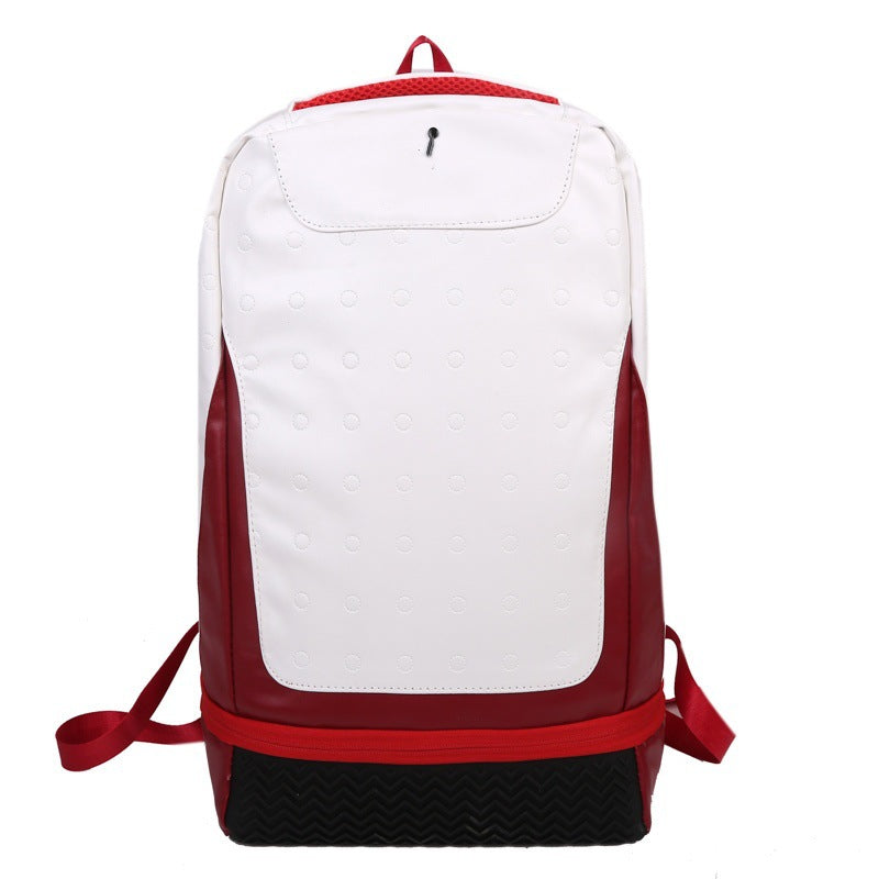 Sporty everyday backpack with water-repellent material LoungeYard — product view 2