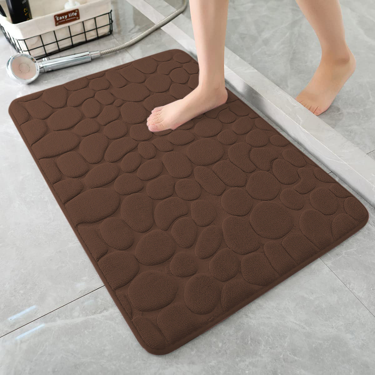 Soft Textured Bathroom Mat — product view 3