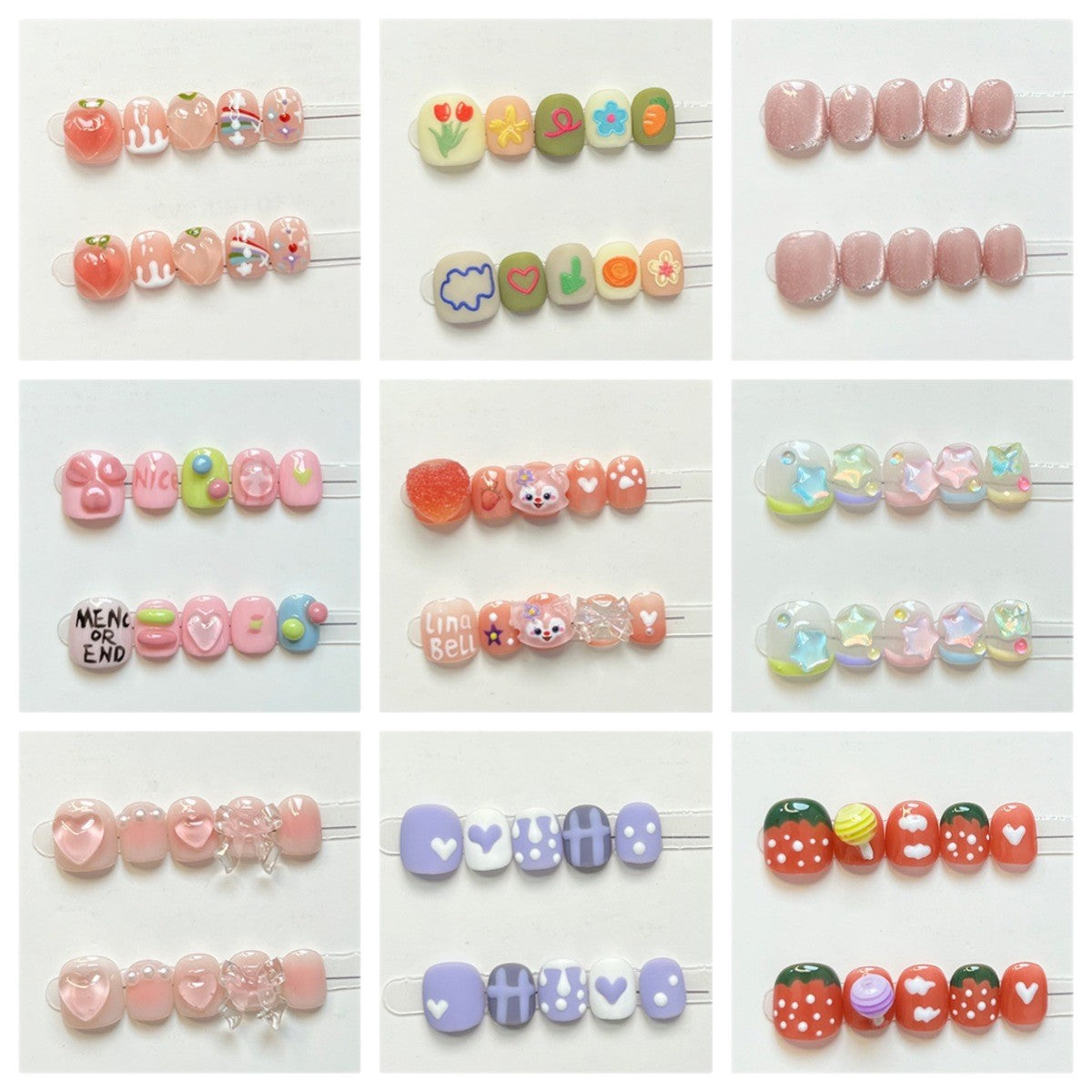 Whimsical Press-On Nail Set — product view 5