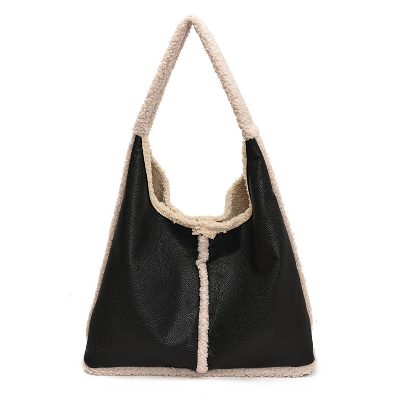 Faux Leather Tote Bag — product view 6