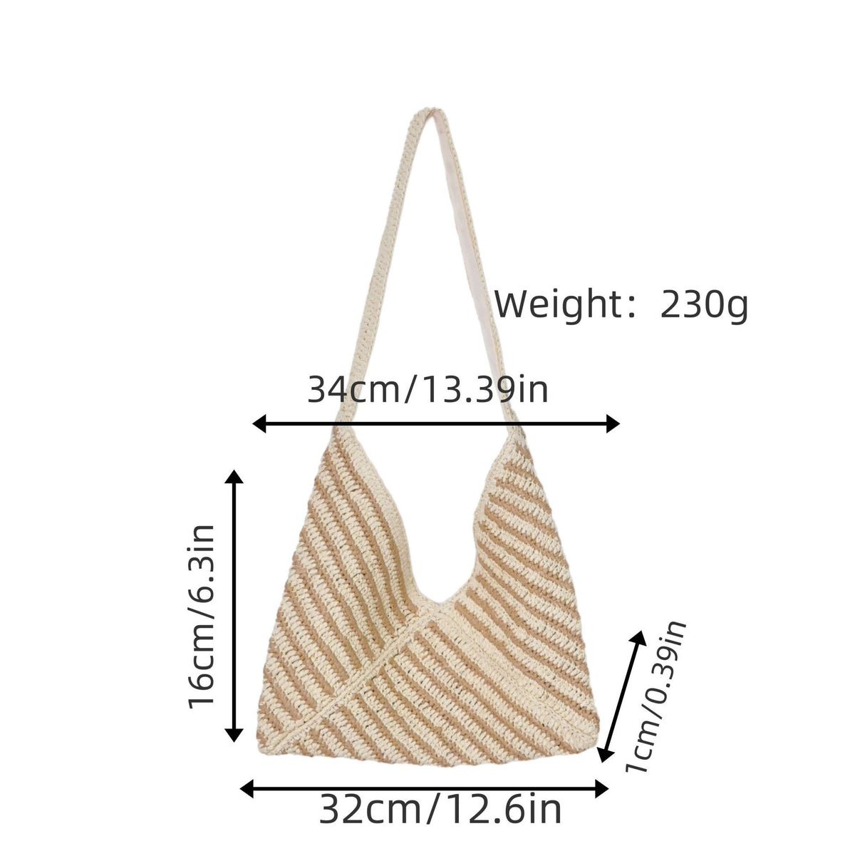 Handcrafted Summer Shoulder Bag LoungeYard — product view 1