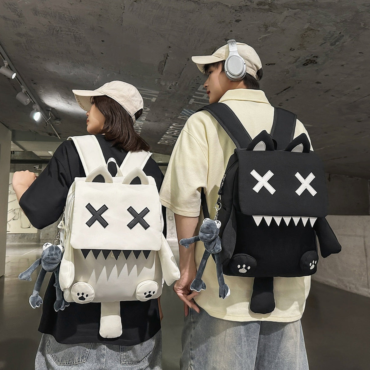 Fun Monster-Themed Backpack LoungeYard — product view 1