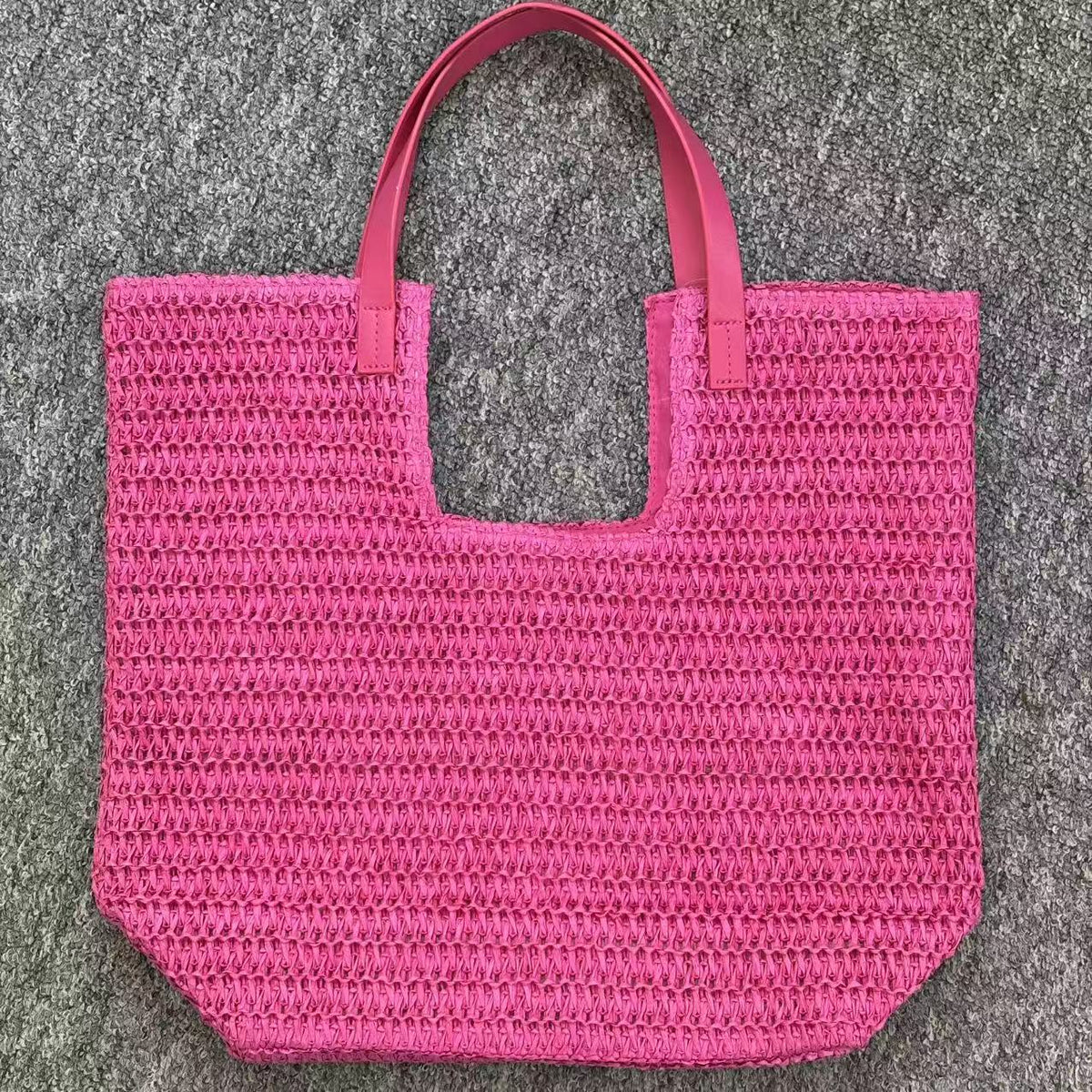 Summery Tote Bag Made of Woven Material LoungeYard — product view 7