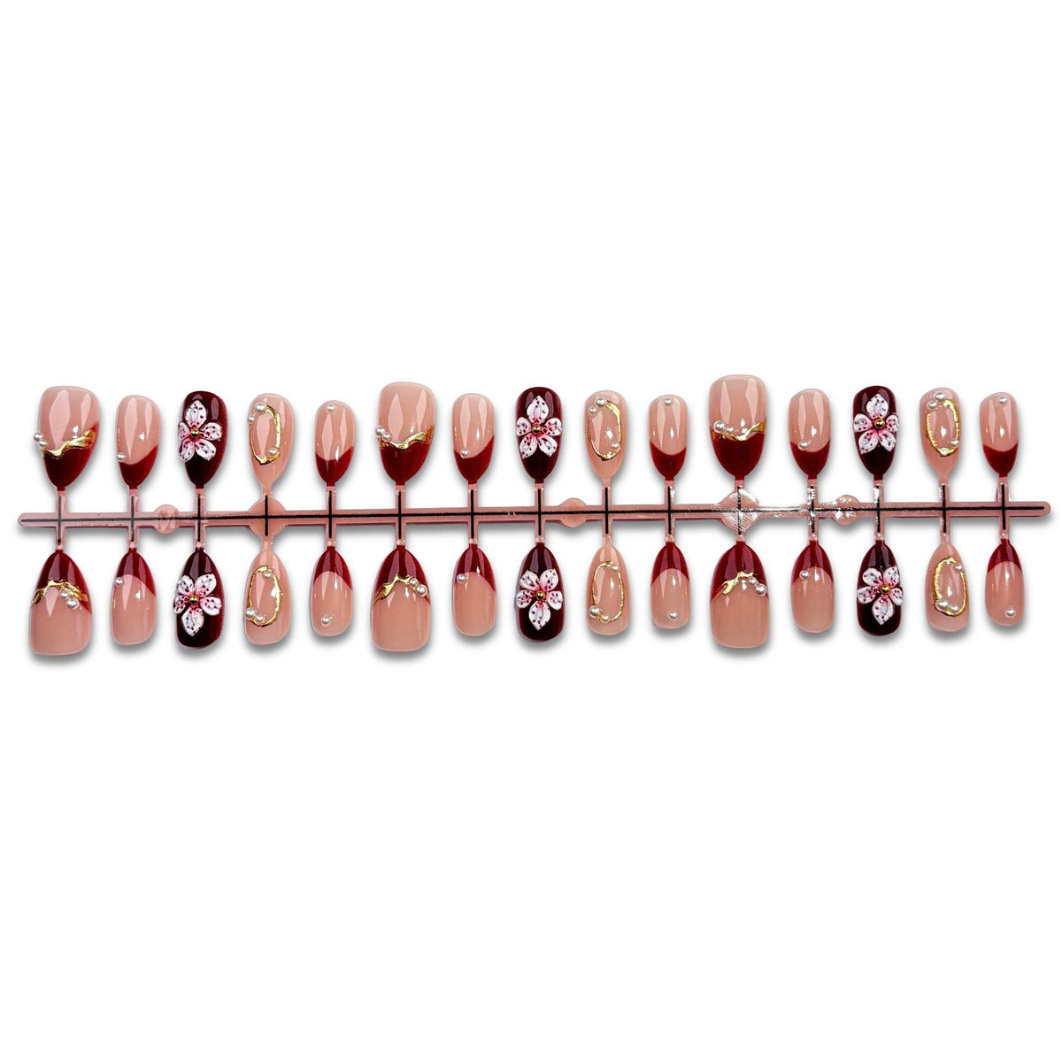 Floral Articulated Press-On Nail Collection — product view 4