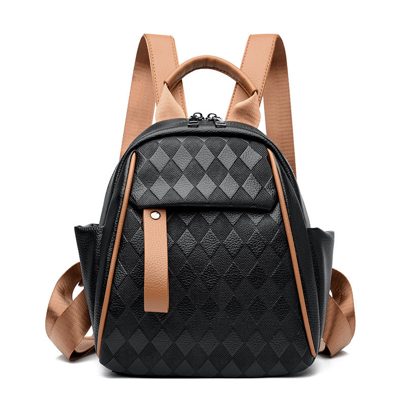 Stylish Quilted Backpack LoungeYard — product view 6