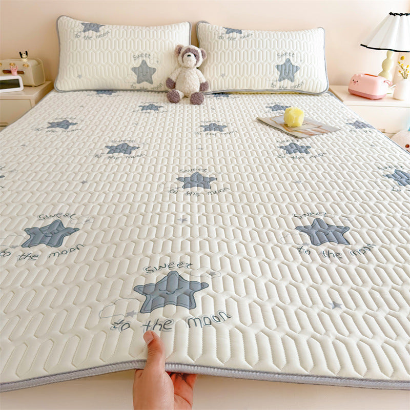 Playful Rainbow Mattress Protector — product view 4