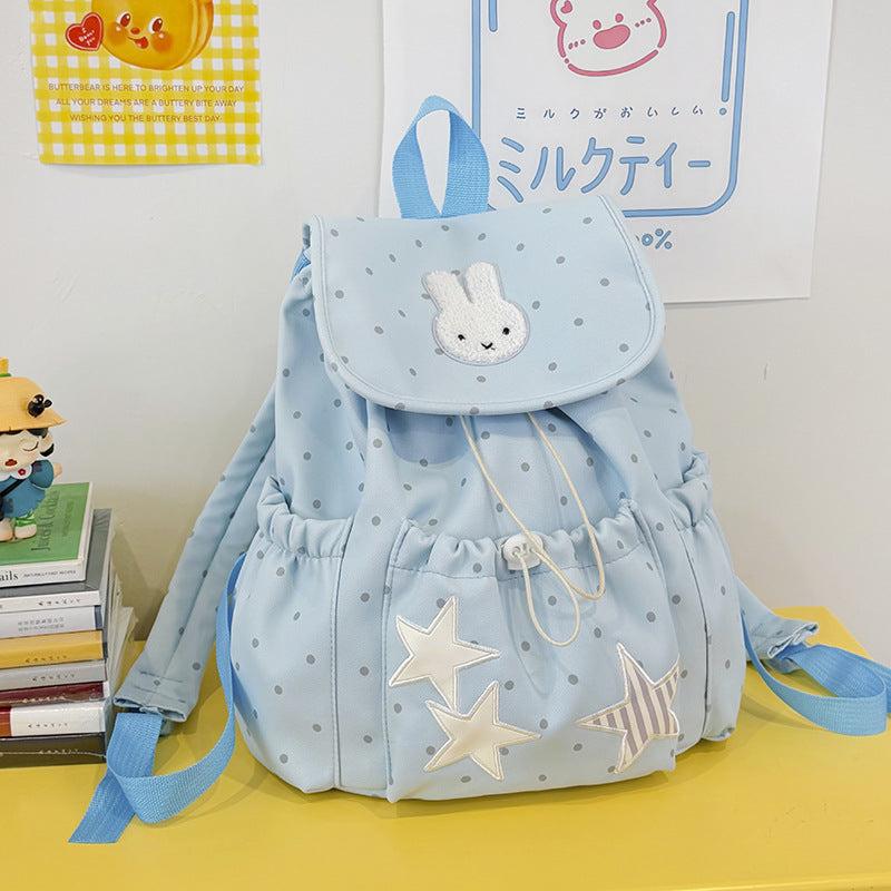 Playful Graphic Print Backpack LoungeYard 1791205578 — product view 6
