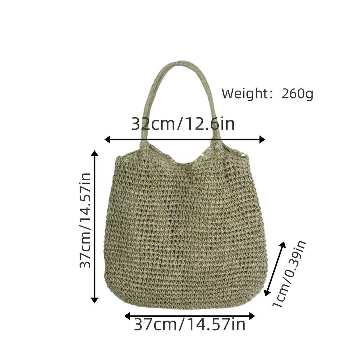 Mesh tote bag LoungeYard — product view 5