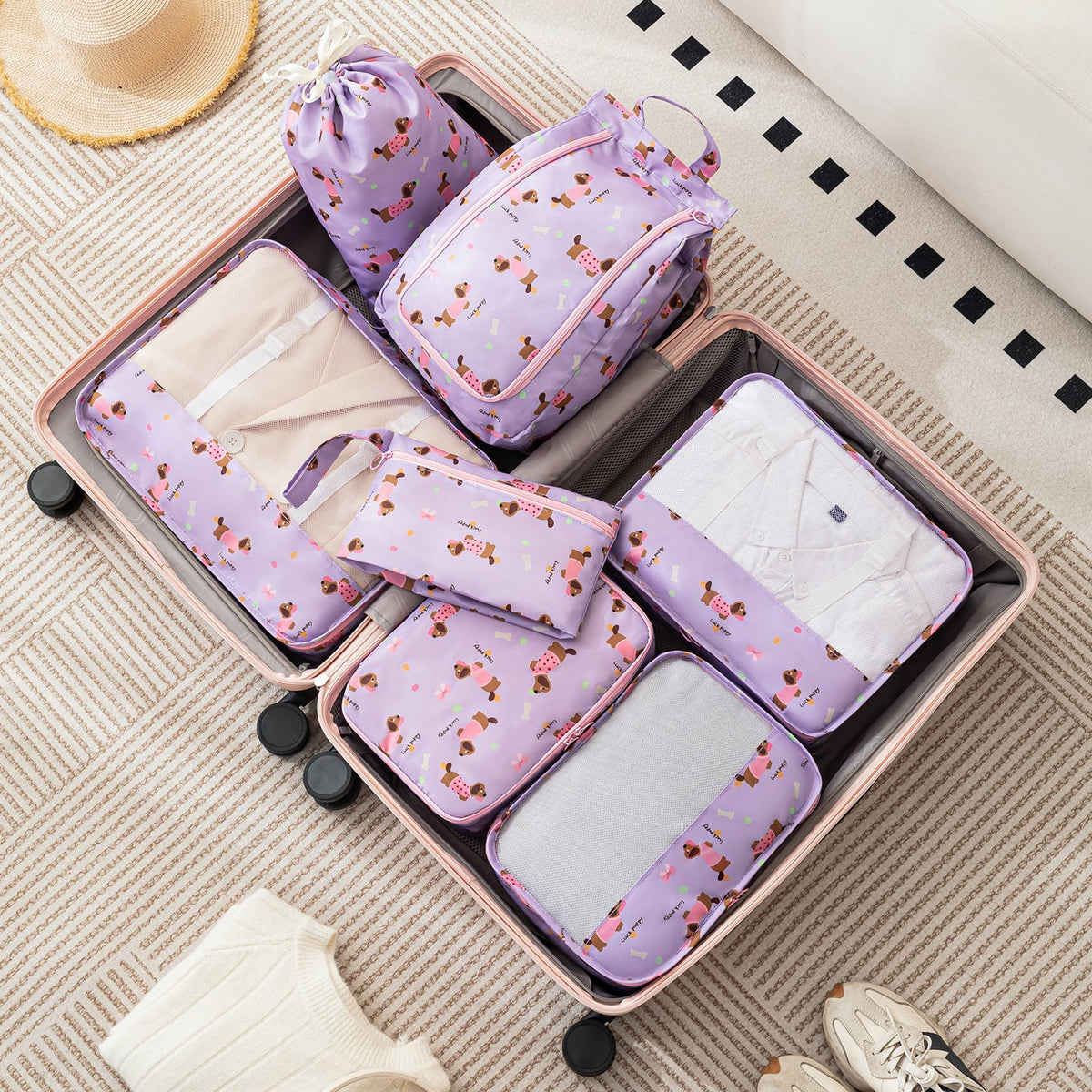 Compact travel storage system LoungeYard — product view 6